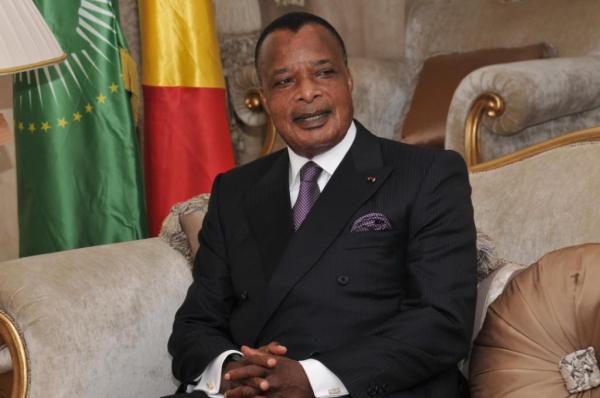 Le président de la République du Congo Denis Sassou N’Guesso