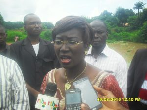 La ministre Laure Zongo