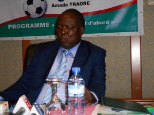 Amado Traoré, candidat à la présidence de la FBF du 10 novembre prochain