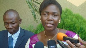 La représentante du ministre en charge de la Justice, Bibata Nebié