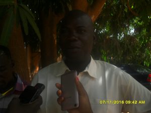 Kalfa Ouattara, porte-parole des syndicats