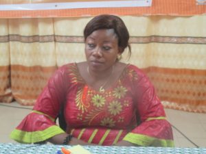 Le Haut-Commissaire de la province du Namentenga, Yvette Nacoulouma/Sanou.